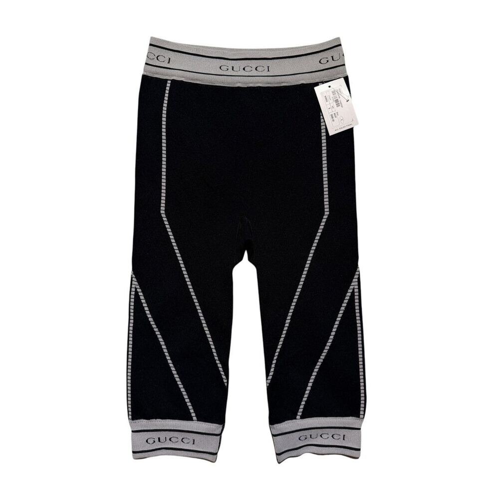 Jacquard logo legging shorts